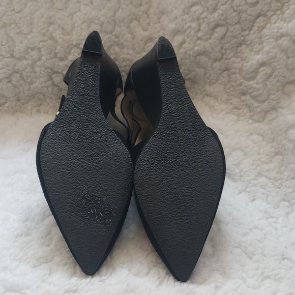 French Connection black wedge cut-out booties - Picture 6 of 6